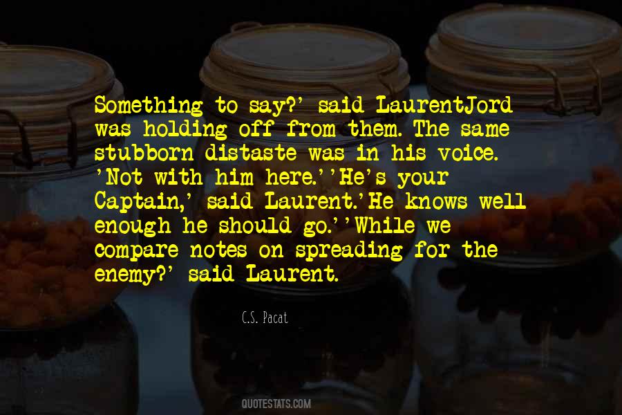 Off We Go Quotes #1386098