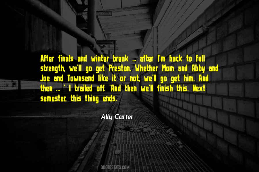 Off We Go Quotes #1618622