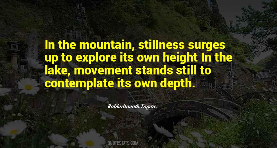 Mountain Lake Quotes #922977
