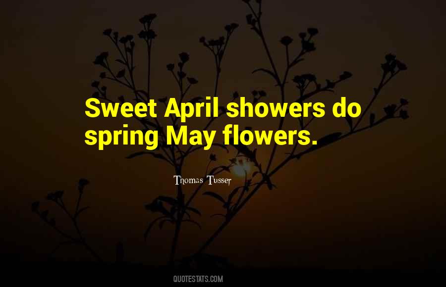 Sweet April Quotes #1575853