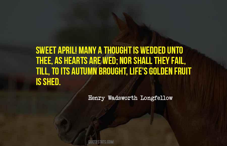 Sweet April Quotes #64677