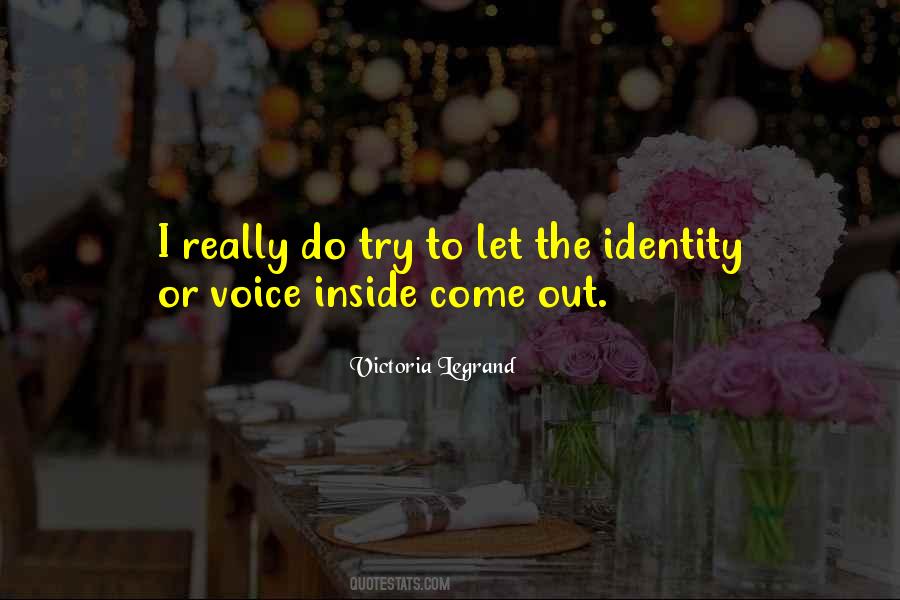 Quotes About Inside Voice #193524