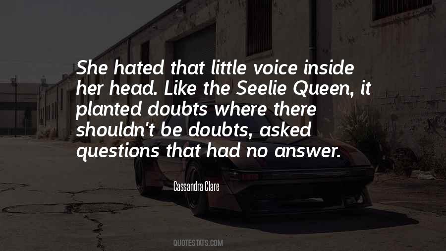 Quotes About Inside Voice #749965