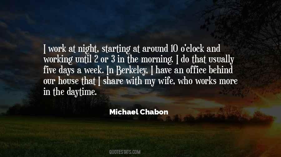 Working At Night Quotes #499132