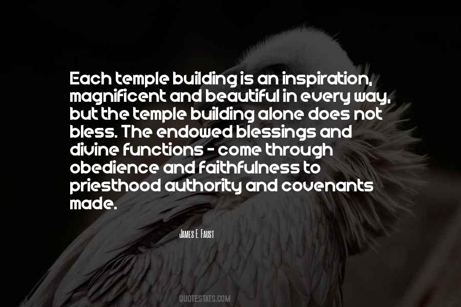 Beautiful Temple Quotes #1673965