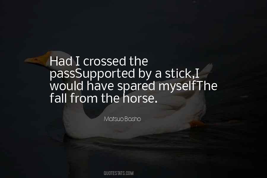 If You Fall Off A Horse Quotes #1701260