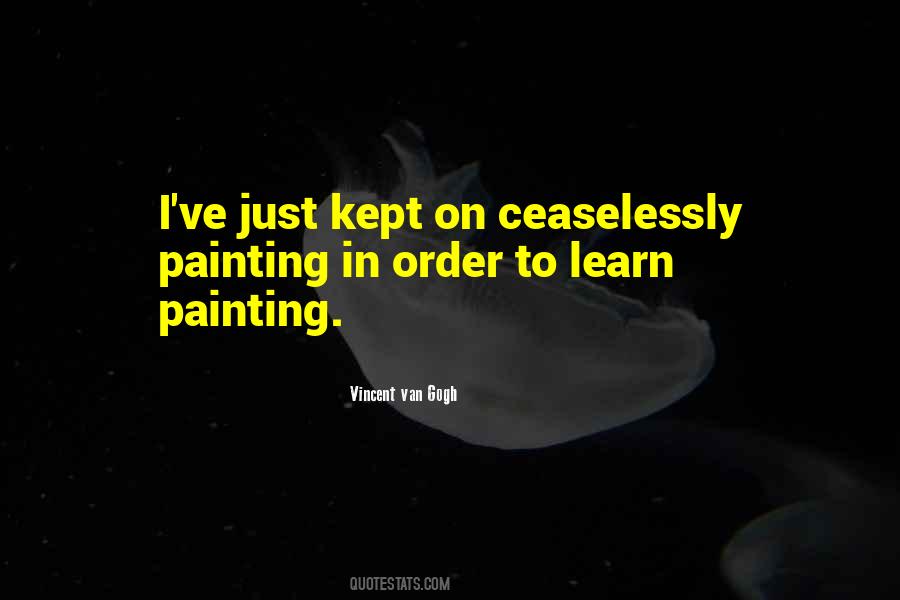 Van Gogh Painting Quotes #1094426