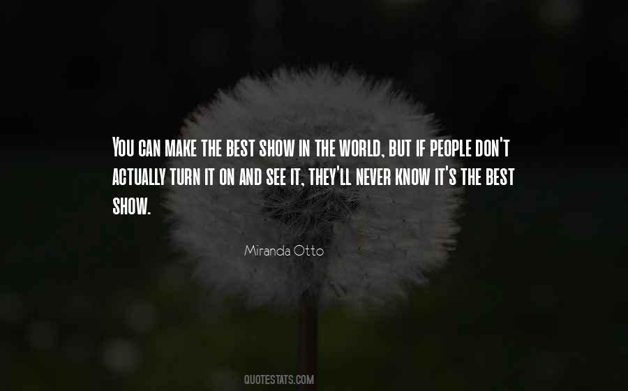 Show You The World Quotes #623957