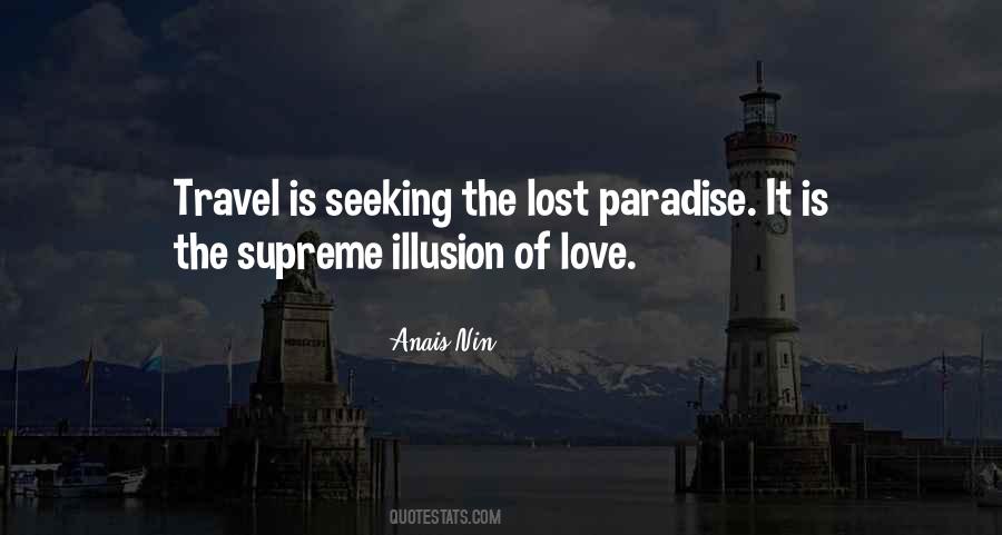Paradise Travel Quotes #1574968