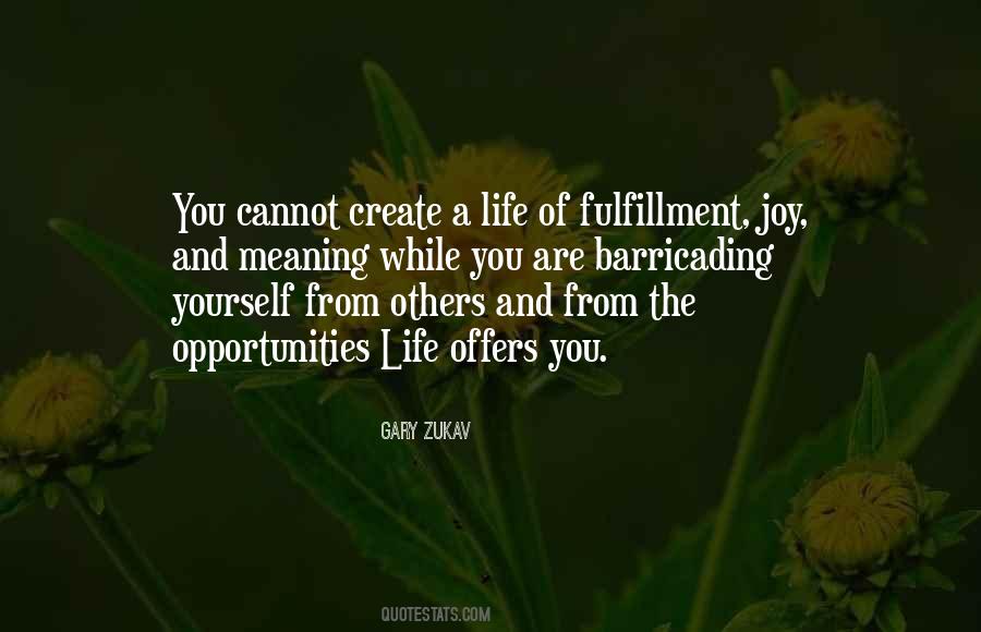 Life Of Joy Quotes #84691