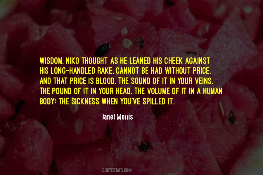 Quotes About Human Veins #1020127