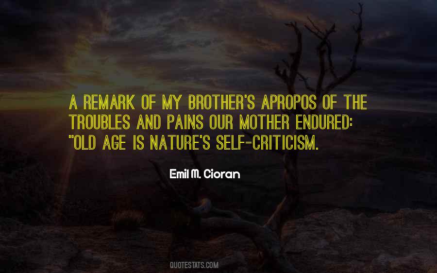 Brother Nature Quotes #341422