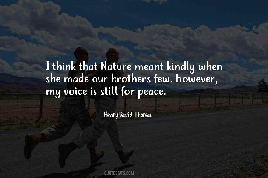 Brother Nature Quotes #998887