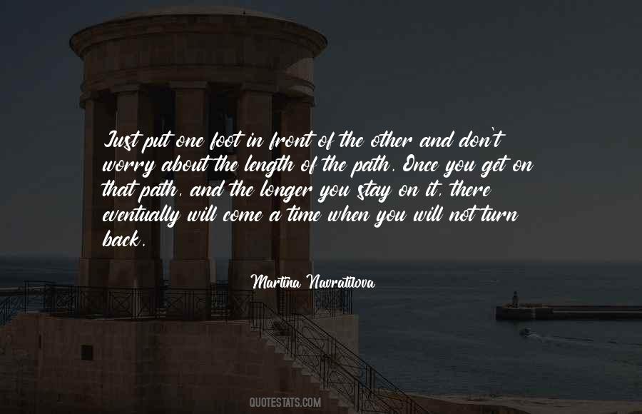 Stay On Path Quotes #1025316
