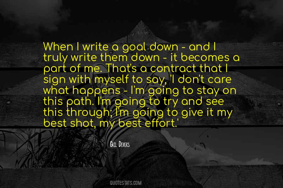 Stay On Path Quotes #1166827
