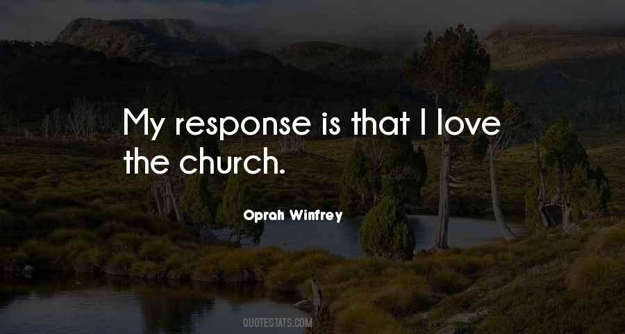 I Love Church Quotes #1761065