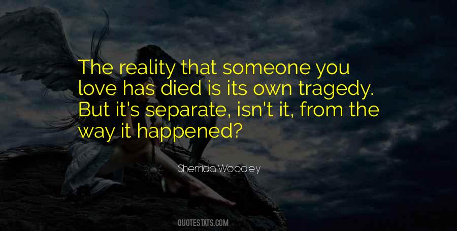 Tragedy Love Quotes #752554