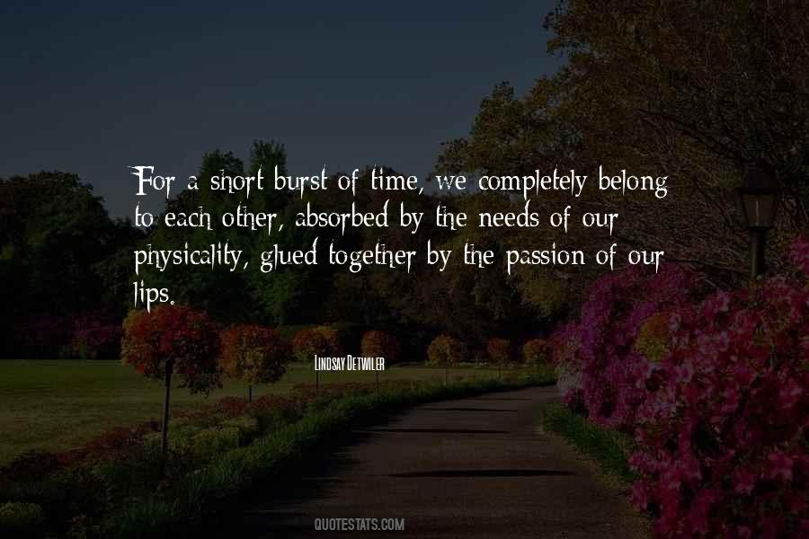 Short Kiss Quotes #708797
