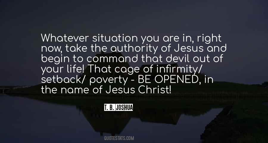 In The Name Of Jesus Quotes #1300599