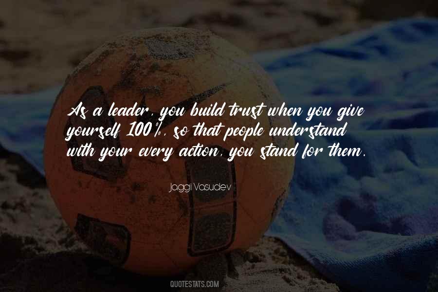 Build Trust Quotes #1471381