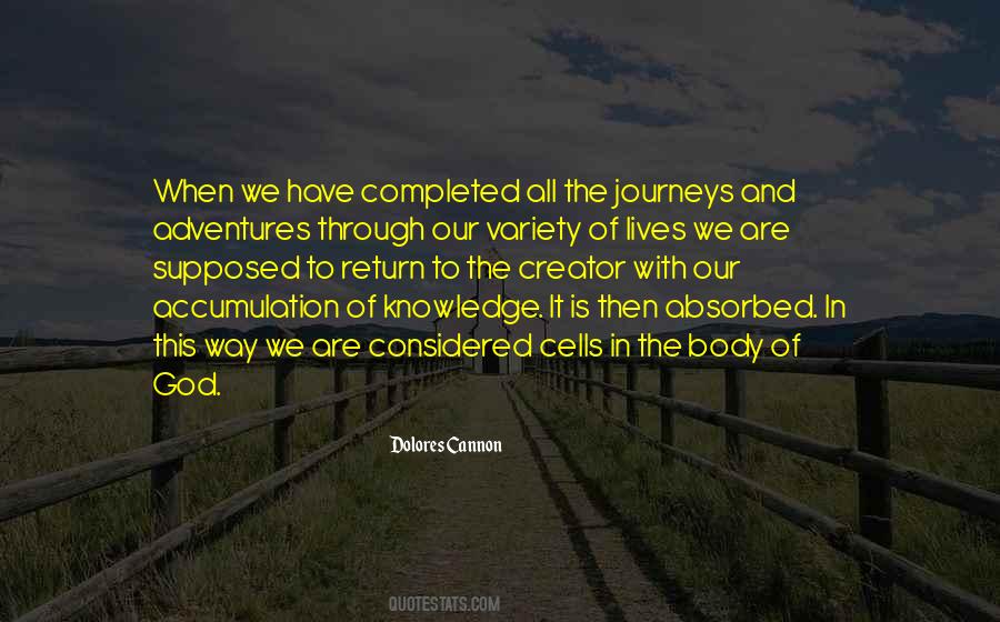 Journey Of Knowledge Quotes #732725