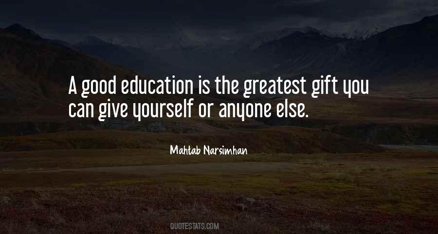 Greatest Education Quotes #1207333