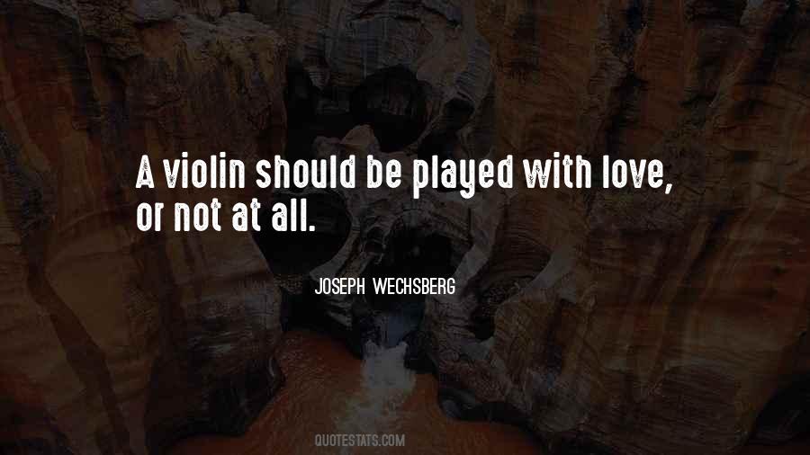 Violin Love Quotes #217807