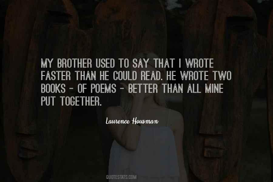 Together Brother Quotes #1578003