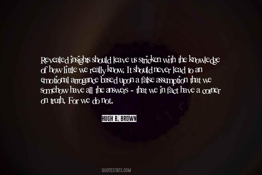 On Truth Quotes #650629