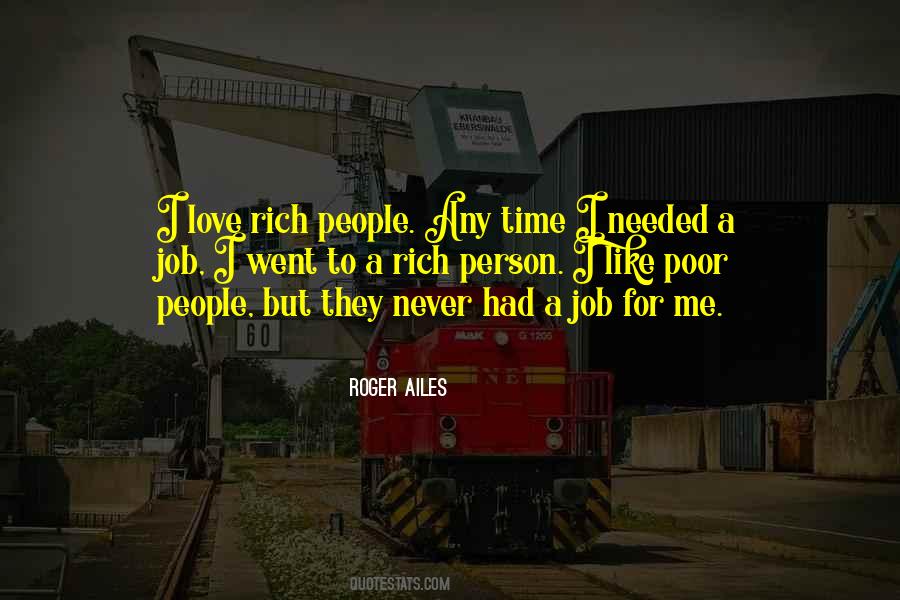 Rich People Poor People Quotes #262260