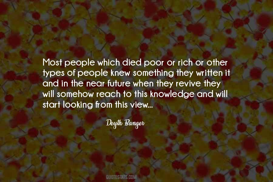 Rich People Poor People Quotes #516967