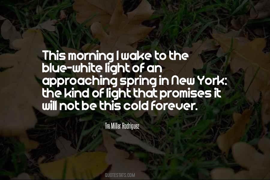 Blue Morning Quotes #1275526