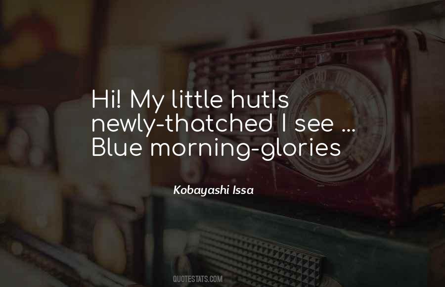 Blue Morning Quotes #1802398