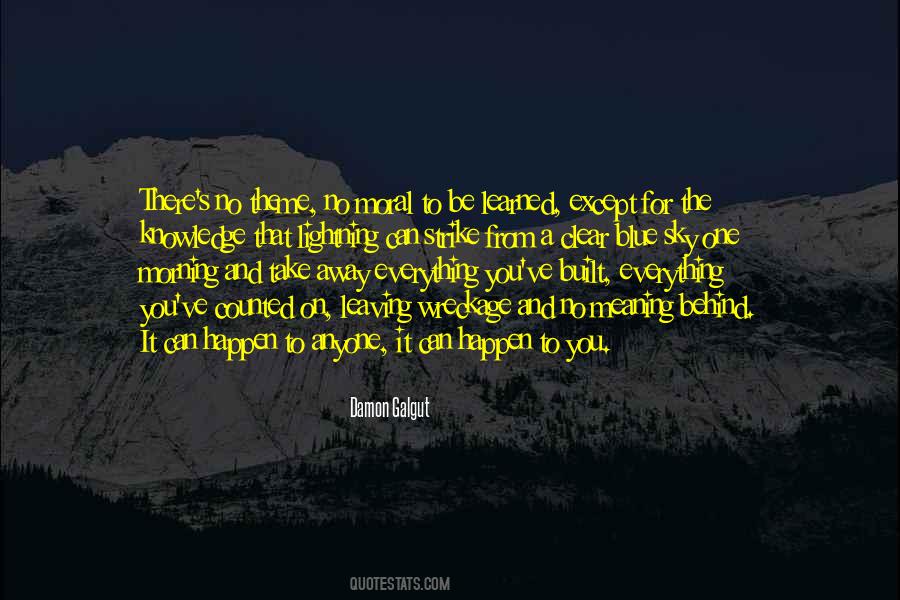 Blue Morning Quotes #875519