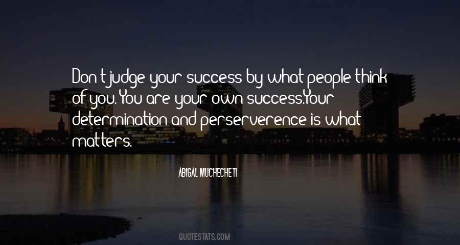 Do Not Judge Me By My Success Quotes #51974