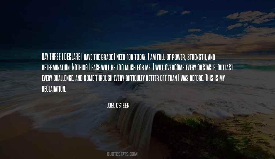 Strength For Today Quotes #1283174