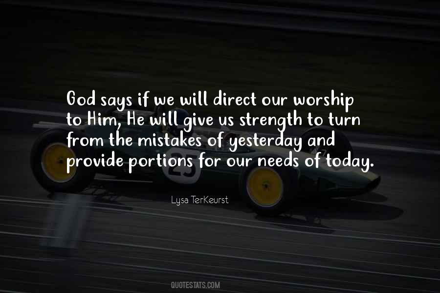 Strength For Today Quotes #1703532