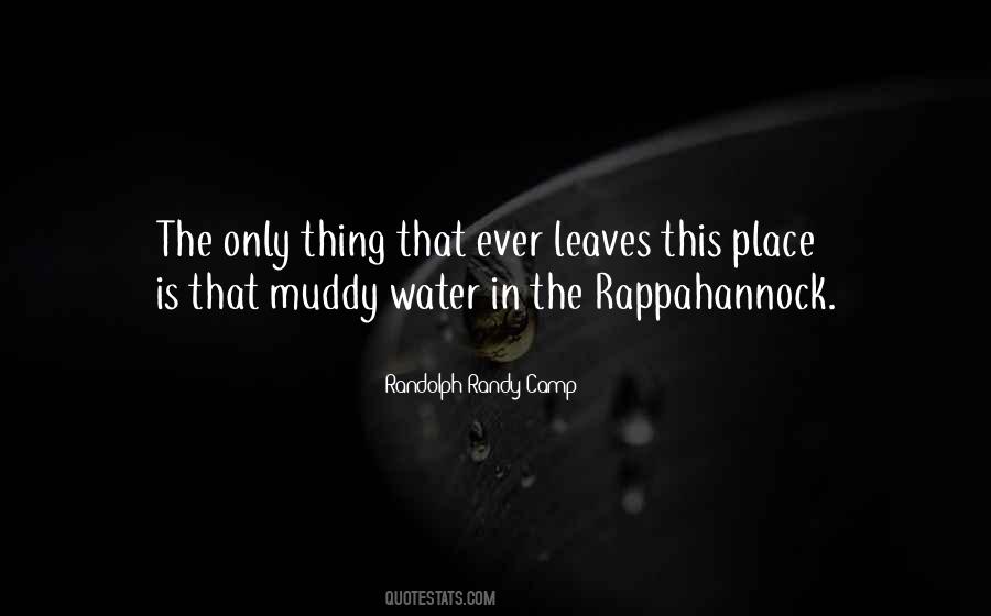 Water Place Quotes #1354054