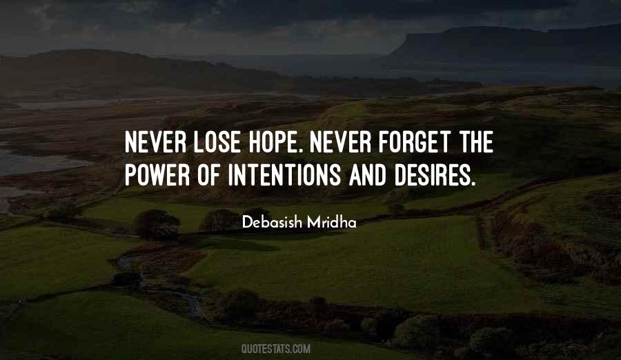 Never Lose Your Hope Quotes #814998