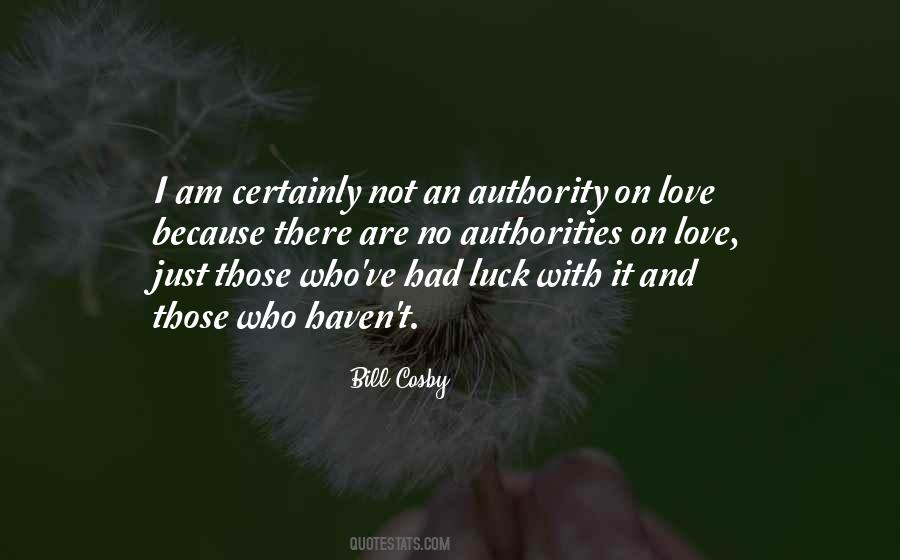 Authority On Quotes #1360141