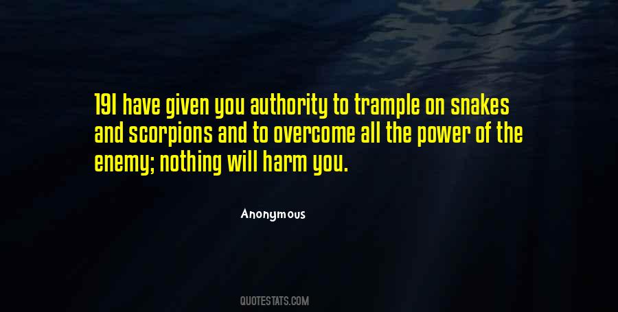 Authority On Quotes #218304