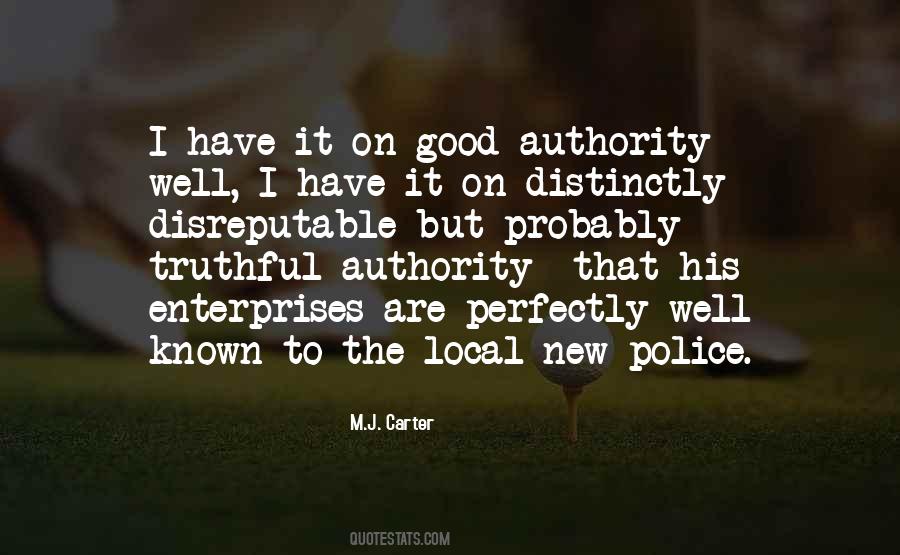 Authority On Quotes #931447