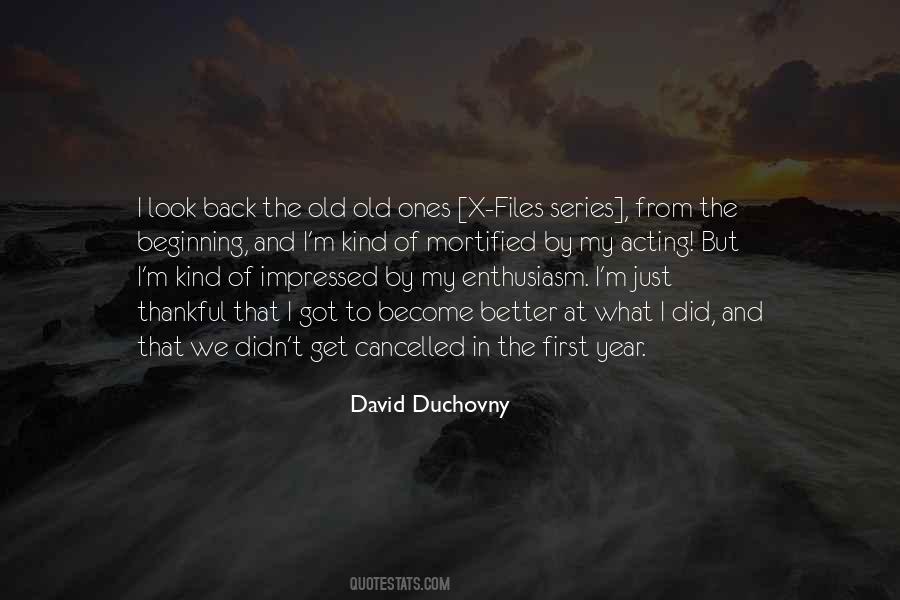 Duchovny Quotes #576094