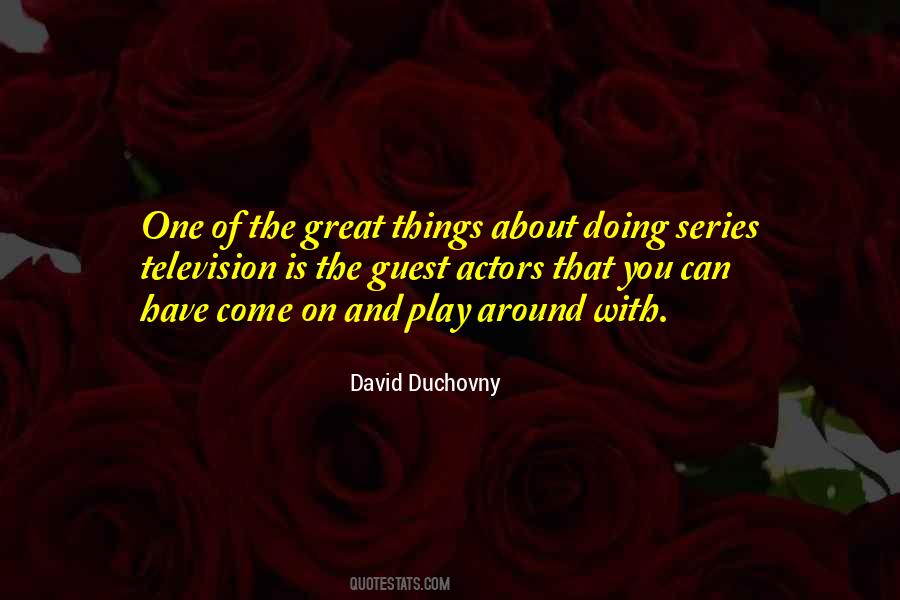 Duchovny Quotes #68989