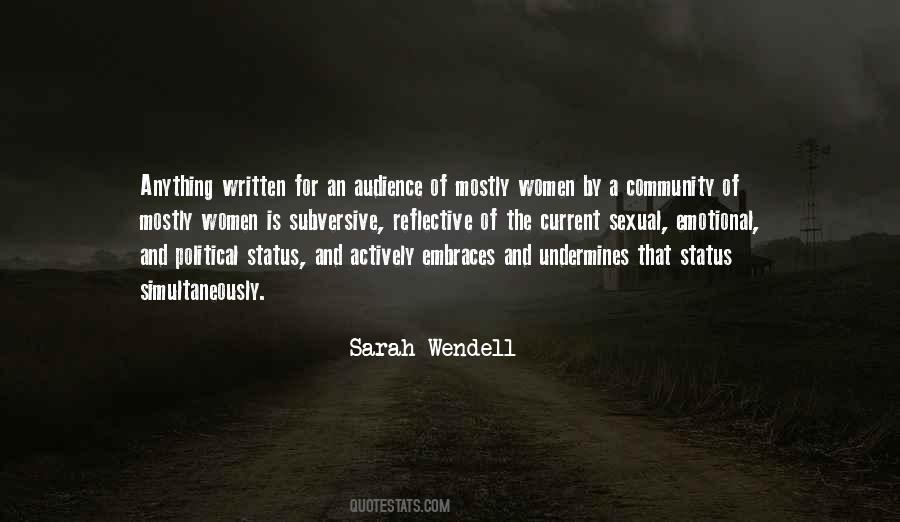 Political Status Quotes #1129623