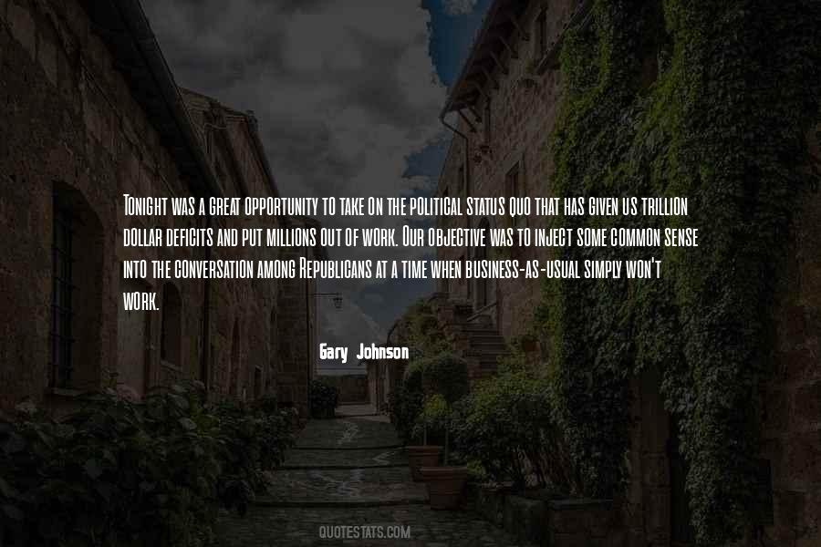 Political Status Quotes #599595