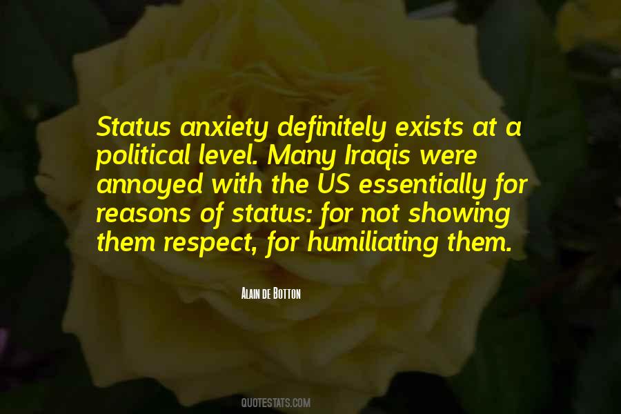 Political Status Quotes #811542