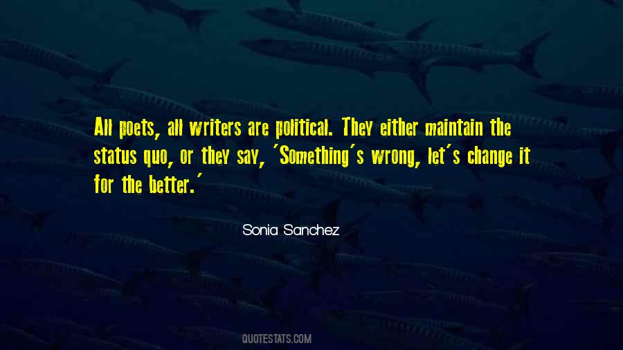 Political Status Quotes #865606