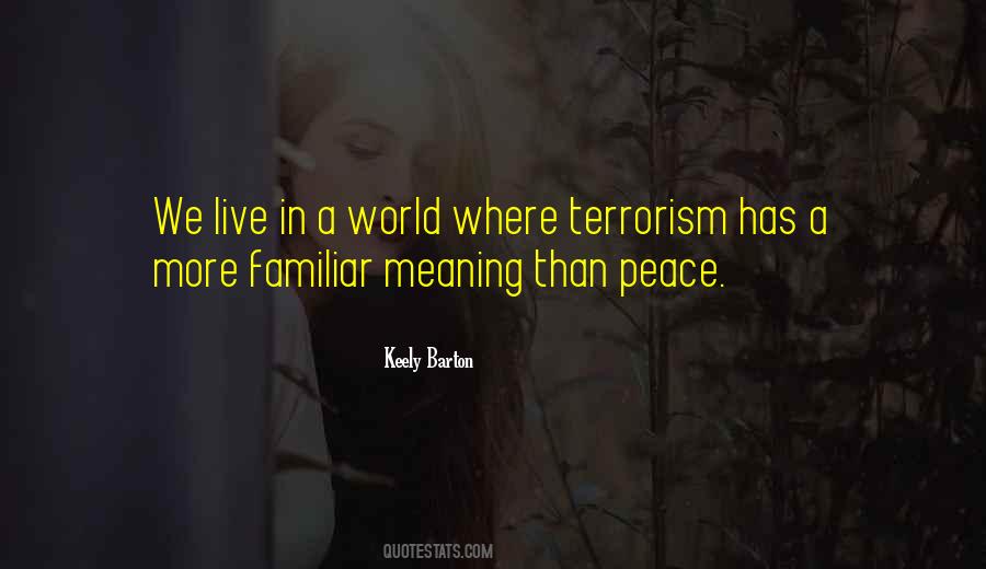 Peace Live Quotes #220455