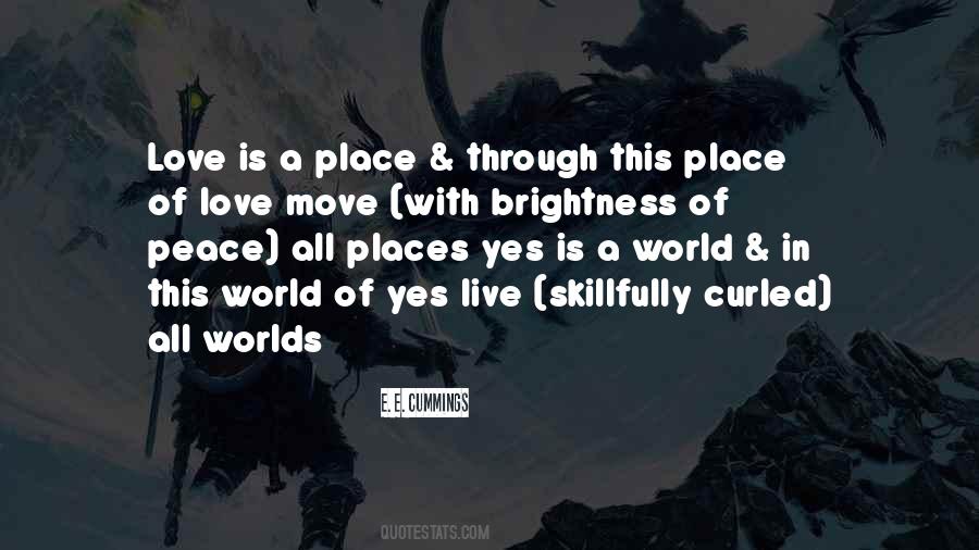 Peace Live Quotes #247450